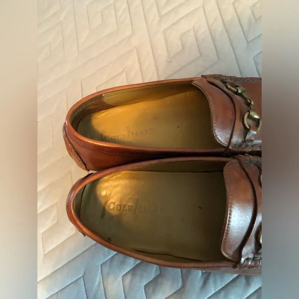 Leather dress shoes